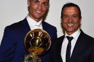 Cristiano Ronaldo termina su relación laboral con Jorge Mendes después de 20 años juntos.