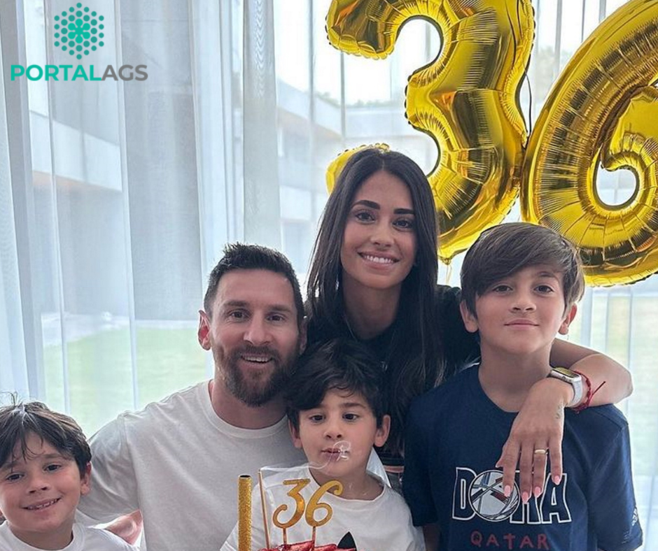 Lionel Messi festeja su cumpleaños con una discreta fiesta en familia