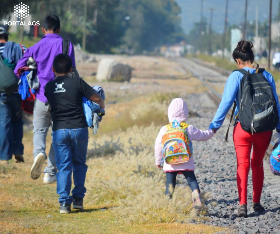 Llegan a Aguascalientes 800 migrantes, entre ellos 300 niños enfermos